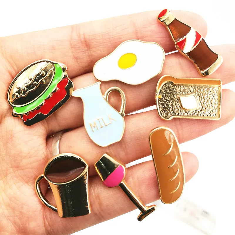 Timlee X190 Cute Oil Drop Metal Coffee Milk Bread Egg Wine Button Pins Girl Jeans Bag Decoration Gift
Timlee X190 Cute Oil Drop Metal Coffee Milk Bread Egg Wine Button Pins Girl Jeans Bag Decoration Gift