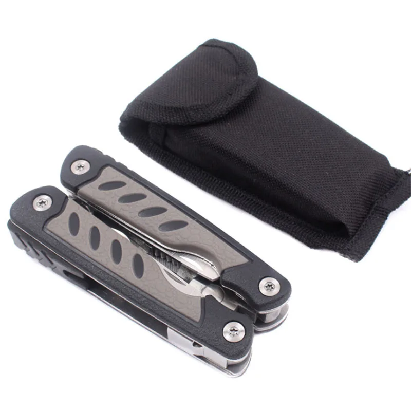 1 Multi Plier Stainless Steel Multitool Wire Stripper Crimping tool Knife Cable Knife Scale opener Saw Screwdriver
1 Multi Plier Stainless Steel Multitool Wire Stripper Crimping tool Knife Cable Knife Scale opener Saw Screwdriver