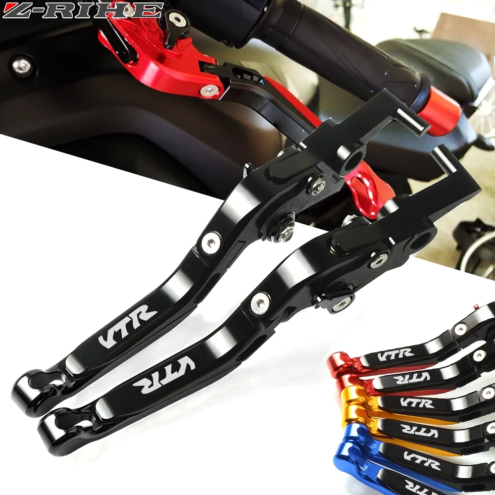 LOGO VTR For HONDA VTR 1000F VTR1000F / FIRESTORM 1997-1999 Motorcycle Accessories Folding Extendable Brake Clutch Levers
LOGO VTR For HONDA VTR 1000F VTR1000F / FIRESTORM 1997-1999 Motorcycle Accessories Folding Extendable Brake Clutch Levers
