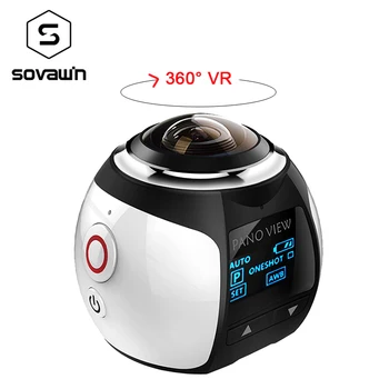 360 Degree Camera VR 4K Wifi Video Mini Panoramic 2448*2448 HD Panorama Action 30m Waterproof Sports Driving Cam 2017
360 Degree Camera VR 4K Wifi Video Mini Panoramic 2448*2448 HD Panorama Action 30m Waterproof Sports Driving Cam 2017