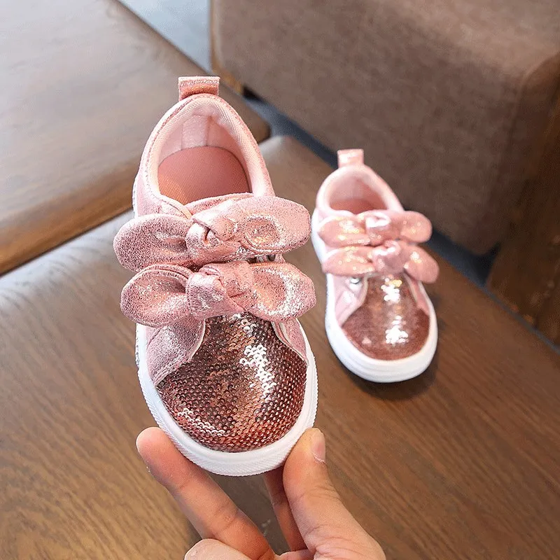 Girls Flower Bow-tie Sneakers, Kids Lovely Glitter Rhinestone Princess Daily Students shoes, Sports running shoes , 21-30 , 2019
Girls Flower Bow-tie Sneakers, Kids Lovely Glitter Rhinestone Princess Daily Students shoes, Sports running shoes , 21-30 , 2019