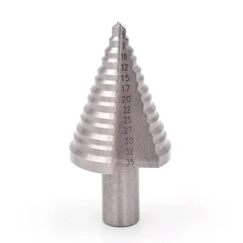 HSS 13 Step Cone Drill Bits Cobalt Reamer Cutter Multiple Hole Triangle Shank Metal Wood Drilling For Electric Drill Power Tool
HSS 13 Step Cone Drill Bits Cobalt Reamer Cutter Multiple Hole Triangle Shank Metal Wood Drilling For Electric Drill Power Tool