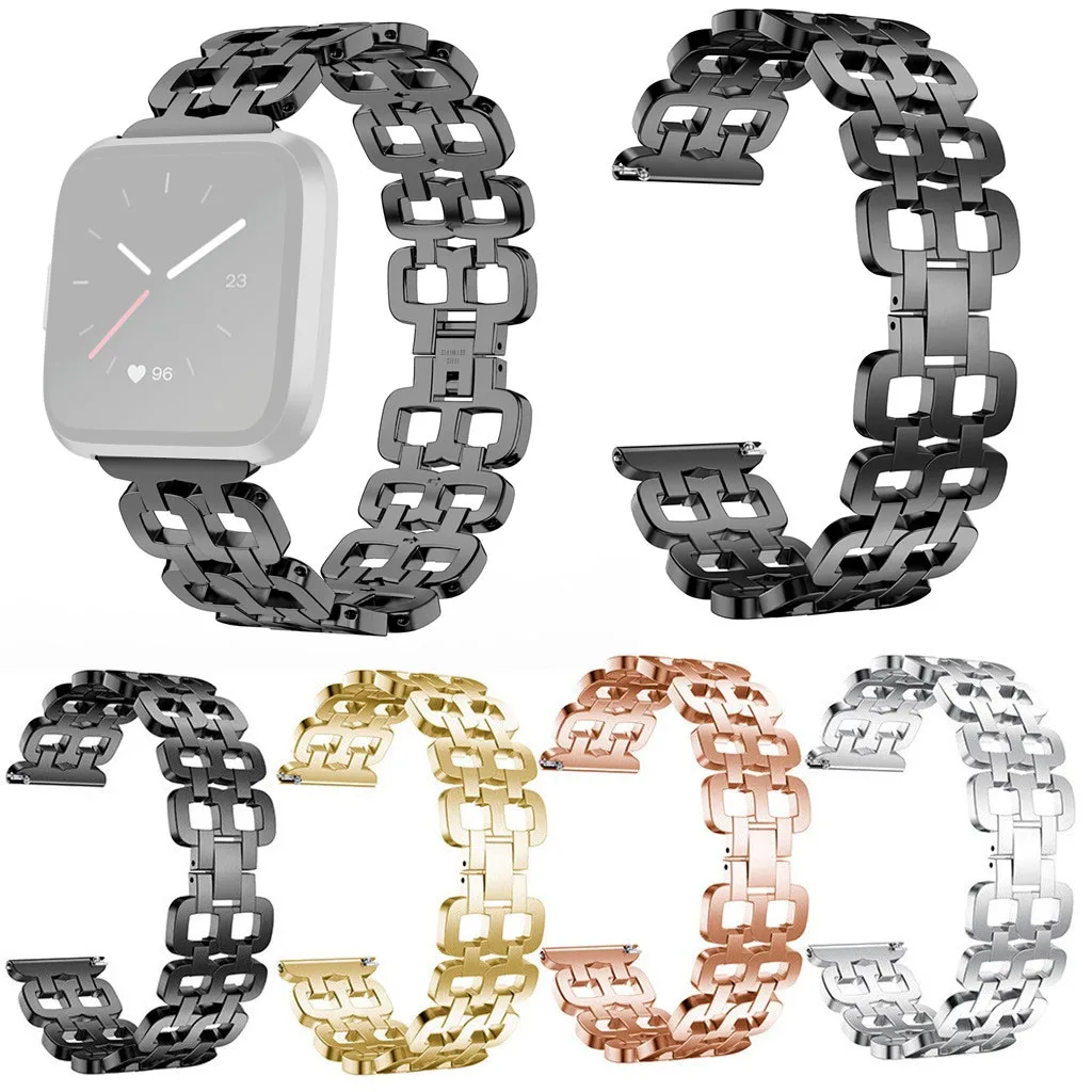 Metal Stainless Steel Watch Band For Fitbit Versa Lite Strap Smart Bracelet Watchband Wrist For Fitbit Versa Band Accessories
Metal Stainless Steel Watch Band For Fitbit Versa Lite Strap Smart Bracelet Watchband Wrist For Fitbit Versa Band Accessories