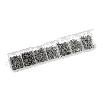 DoreenBeads 1 Box Mixed Open Jump Rings 3mm-8mm(1500 PCs Assorted) (B08914) 
DoreenBeads 1 Box Mixed Open Jump Rings 3mm-8mm(1500 PCs Assorted) (B08914)