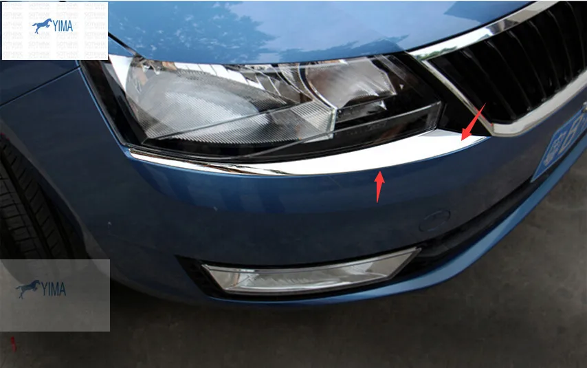 Lapetus Front Head Lights Eyelid Strip Cover Trim Fit For Skoda Rapid Spaceback 2014 - 2018 Stainless Steel Accessories Exterior
Lapetus Front Head Lights Eyelid Strip Cover Trim Fit For Skoda Rapid Spaceback 2014 - 2018 Stainless Steel Accessories Exterior