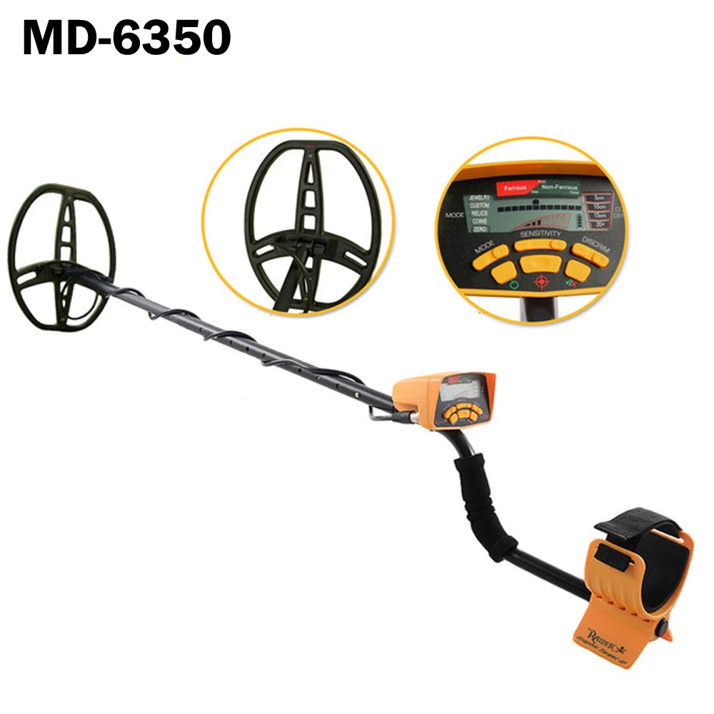 Professional Underground Metal Detector MD-6350 Gold Metal Detector Digger Hunter Moscow Stock Green Yellow
Professional Underground Metal Detector MD-6350 Gold Metal Detector Digger Hunter Moscow Stock Green Yellow