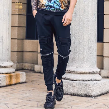 Fanzhuan Free Shipping New Male men's Spring 2019 Slim Pleated Zipper Design Trendy Harlan Pants trousers personality 928011
Fanzhuan Free Shipping New Male men's Spring 2019 Slim Pleated Zipper Design Trendy Harlan Pants trousers personality 928011