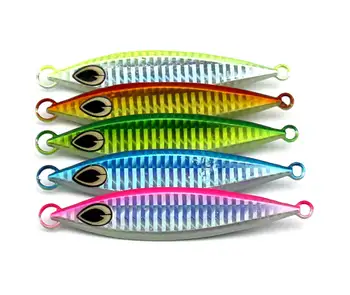5pcs 60g/10cm Micro Jigs Metal Lead Alloy Jig Fishing Lure Bait Snapper Jigging Slow Lure Sink Deep Water Crankbait Sea Ice Lake
5pcs 60g/10cm Micro Jigs Metal Lead Alloy Jig Fishing Lure Bait Snapper Jigging Slow Lure Sink Deep Water Crankbait Sea Ice Lake