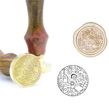 Children Freehand Sketching Picture Drawing Wax Seal Gift Stamp B32 Custom Wax Stamp Initial Stamp Wood Handle DIY Ancient Seal
Children Freehand Sketching Picture Drawing Wax Seal Gift Stamp B32 Custom Wax Stamp Initial Stamp Wood Handle DIY Ancient Seal