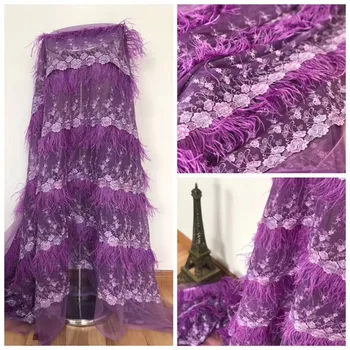 Lace fabric African High Quality Feather lace tassel Fabric handmade,French Voile Mesh Lace Fabric for wedding dresses
Lace fabric African High Quality Feather lace tassel Fabric handmade,French Voile Mesh Lace Fabric for wedding dresses