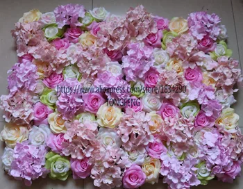 Hot 30pcs/lot Artificial silk rose hydrangea flower wall wedding background decoration Road lead flowers decoration TONGFENG
Hot 30pcs/lot Artificial silk rose hydrangea flower wall wedding background decoration Road lead flowers decoration TONGFENG
