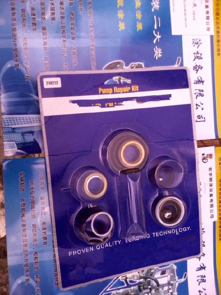 2016 Professional quality Airless paint sprayer parts pump Repair Kit 248212,For airless paint sprayer pump 695 & 795
2016 Professional quality Airless paint sprayer parts pump Repair Kit 248212,For airless paint sprayer pump 695 & 795