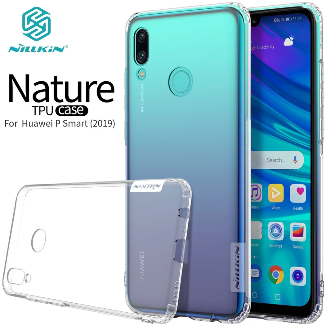 For Huawei P Smart 2019 Case Nillkin Nature Transparent Clear Soft Silicon TPU Protector Case for Huawei P Smart 2019 Back Cover
For Huawei P Smart 2019 Case Nillkin Nature Transparent Clear Soft Silicon TPU Protector Case for Huawei P Smart 2019 Back Cover