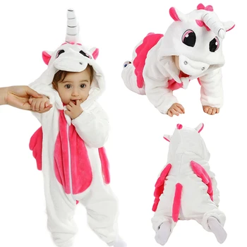 Baby Boys Girls Animal Unicorn Rompers Cute Cartoon Flannel Baby Rompers New Born Baby Clothes Kigurumi Jumpsuit Romper For Baby
Baby Boys Girls Animal Unicorn Rompers Cute Cartoon Flannel Baby Rompers New Born Baby Clothes Kigurumi Jumpsuit Romper For Baby