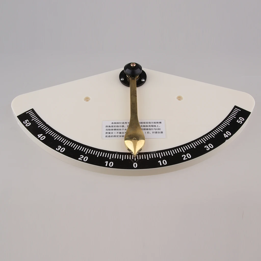 Marine Instrument Ships Boat Yacht Marine Clinometer Level Inclinometer for Water Sports Dinghy Accessories
Marine Instrument Ships Boat Yacht Marine Clinometer Level Inclinometer for Water Sports Dinghy Accessories
