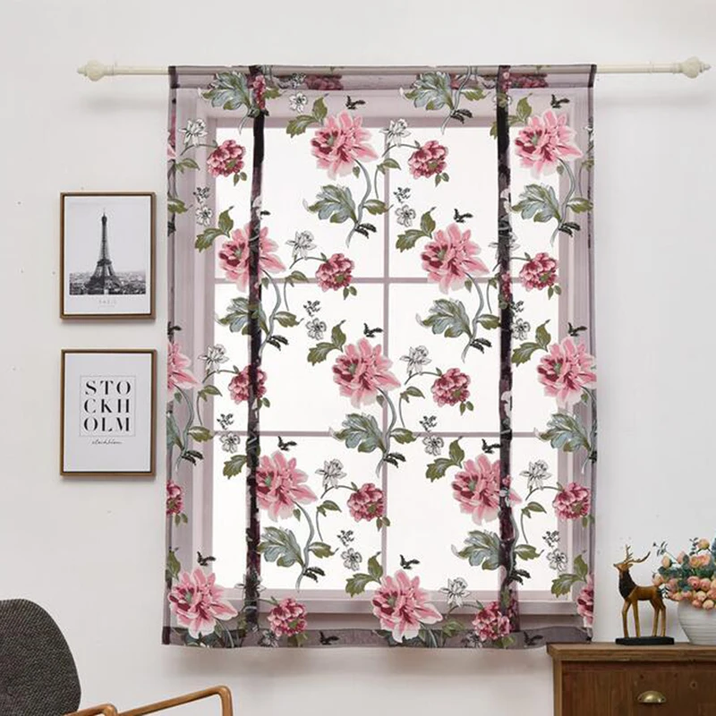 Urijk Butterfly Flower Type Roman Short Curtains Use For Living Room Kitchen Burnt-out Flower Tulle Semi-shading Curtains
Urijk Butterfly Flower Type Roman Short Curtains Use For Living Room Kitchen Burnt-out Flower Tulle Semi-shading Curtains