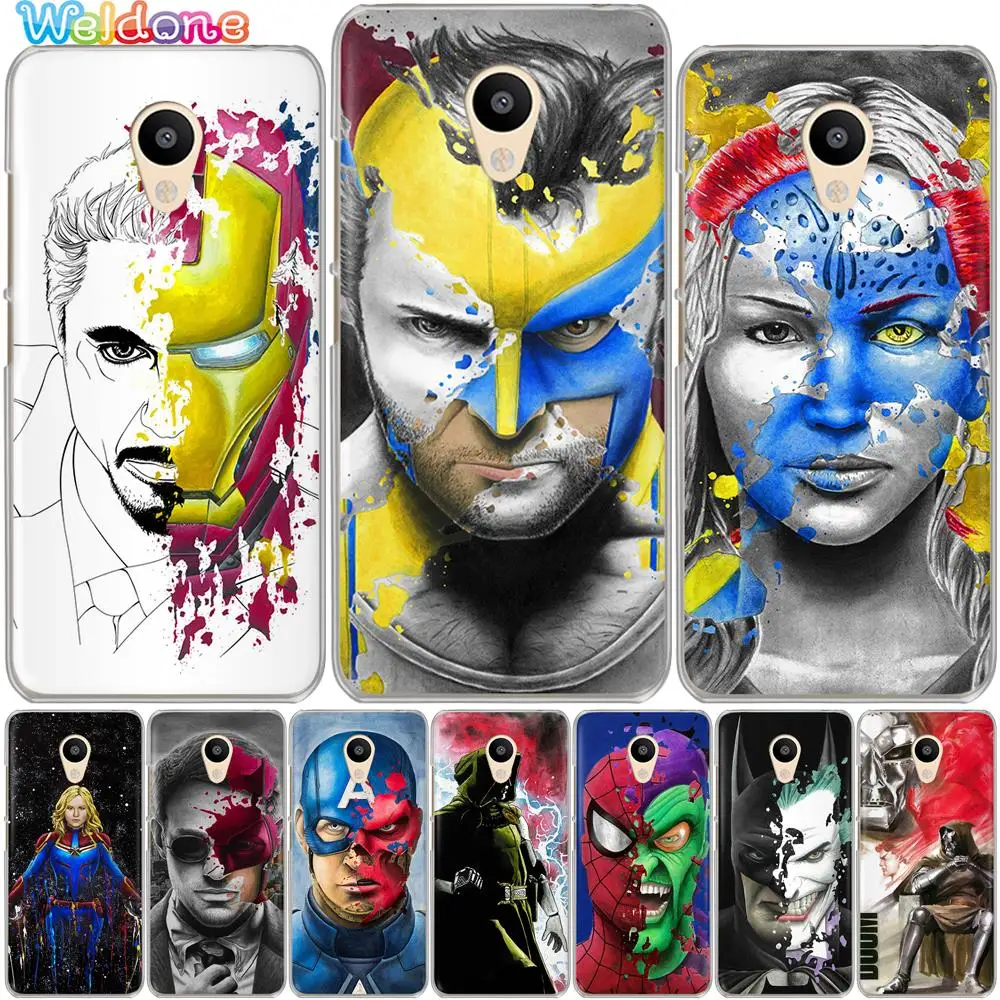 Avengers Spider Iron Man Daredevil X-Men Phone Case For Meizu M6S MX6 M6T M5S M5C M3 M5 M6 Note Pro7 U10 U20 case Cover Etui
Avengers Spider Iron Man Daredevil X-Men Phone Case For Meizu M6S MX6 M6T M5S M5C M3 M5 M6 Note Pro7 U10 U20 case Cover Etui