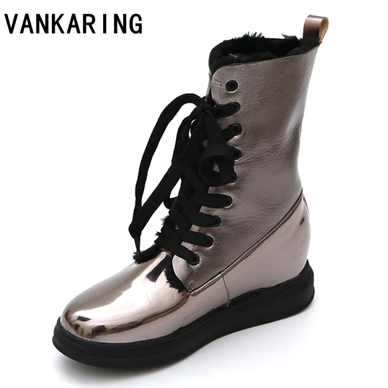 FACNDINLL new fashion women ankle boots shoes high quality wedges heels round toe platform shoes woman winter snow casual boots
FACNDINLL new fashion women ankle boots shoes high quality wedges heels round toe platform shoes woman winter snow casual boots
