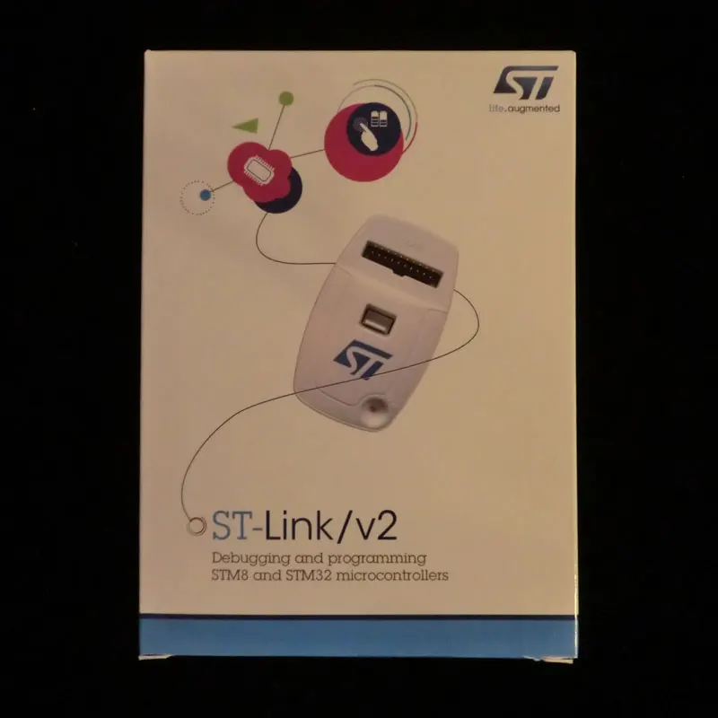 1 pcs x ST-LINK/V2 Processor Based STM8S STM32 Programmer 5V USB 2.0 JTAG DFU authentic not clone
1 pcs x ST-LINK/V2 Processor Based STM8S STM32 Programmer 5V USB 2.0 JTAG DFU authentic not clone