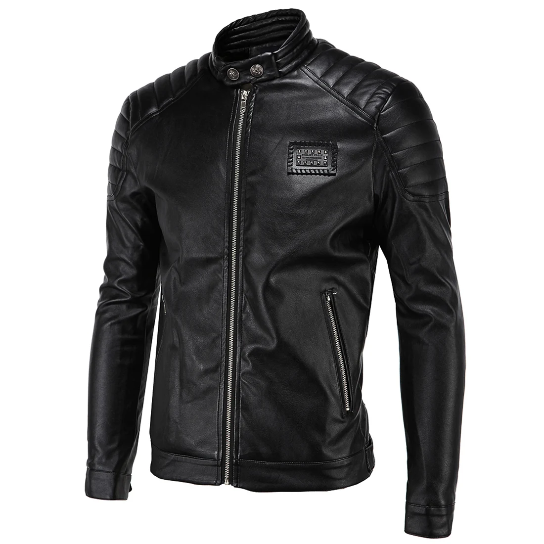 Quality Assurance 2018 Men's Leather Jacket Minimalistic Stand Collar Large Size Leather Coat Jaqueta De Couro Brand Clothing
Quality Assurance 2018 Men's Leather Jacket Minimalistic Stand Collar Large Size Leather Coat Jaqueta De Couro Brand Clothing
