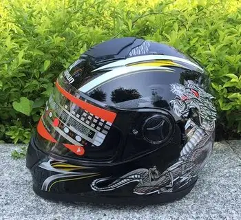 MALUSHUN motorcycle personality double lens sunglasses full helmet full-length helmet four seasons men and women helmet 11
MALUSHUN motorcycle personality double lens sunglasses full helmet full-length helmet four seasons men and women helmet 11