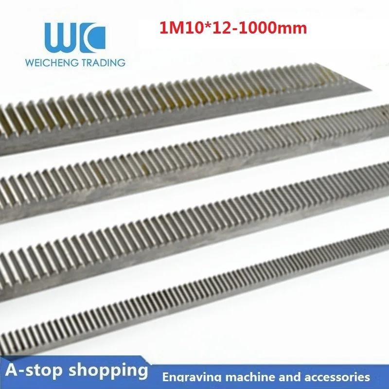1pcs Spur Gear rack standard size for M1-10*12 length 1000mm rack Precision rack (straight teeth) cnc machine
1pcs Spur Gear rack standard size for M1-10*12 length 1000mm rack Precision rack (straight teeth) cnc machine