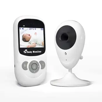 Wireless Video Baby Monitor with 2.4 inch LCD Color Screen Digital Camera Temperature Monitoring Lullaby Infrared Night Vision
Wireless Video Baby Monitor with 2.4 inch LCD Color Screen Digital Camera Temperature Monitoring Lullaby Infrared Night Vision