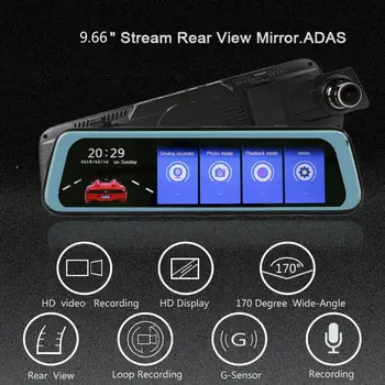 New XH930 4G ADAS Car DVR Camera 10"Android Stream Media Rear View Mirror FHD 1080P WiFi GPS Dash Cam Registrar Video Recorder
New XH930 4G ADAS Car DVR Camera 10"Android Stream Media Rear View Mirror FHD 1080P WiFi GPS Dash Cam Registrar Video Recorder