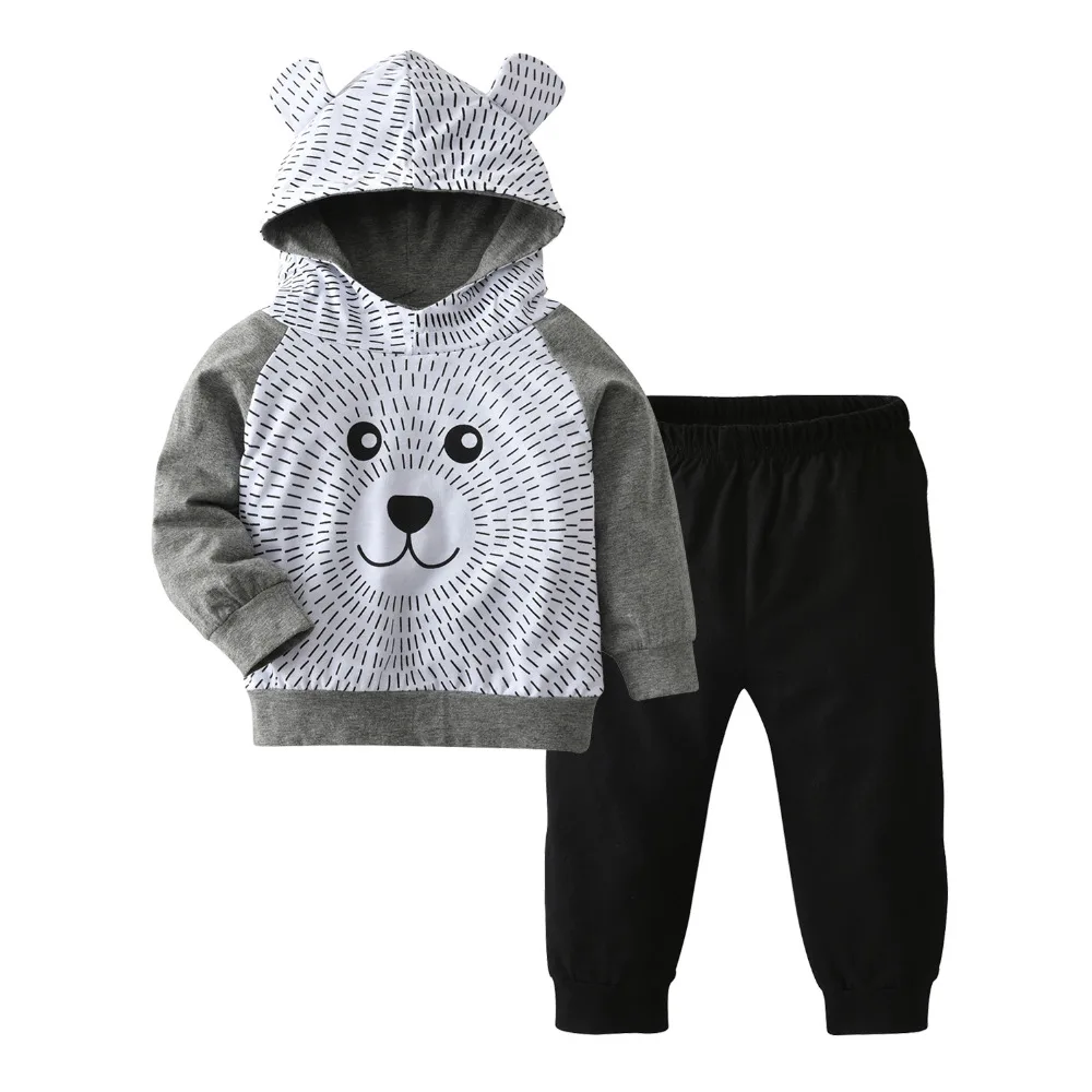Autumn and Wnter Baby Boy Clothing Set Newborn Infant Boys Clothes Fashion Cotton Bear Hooded Tops Pants Toddler Outfits
Autumn and Wnter Baby Boy Clothing Set Newborn Infant Boys Clothes Fashion Cotton Bear Hooded Tops Pants Toddler Outfits