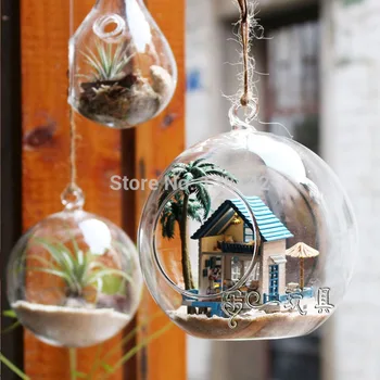 B002 mini romantic Aegean diy doll house Glass ball miniature dollhouse voice led light
B002 mini romantic Aegean diy doll house Glass ball miniature dollhouse voice led light