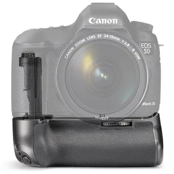 Neewer Professional Vertical Battery Grip for Canon BG-E11 Work with 1/2 Pcs LP-E6 Battery for Canon EOS 5D Mark III/5DS/5DSR
Neewer Professional Vertical Battery Grip for Canon BG-E11 Work with 1/2 Pcs LP-E6 Battery for Canon EOS 5D Mark III/5DS/5DSR