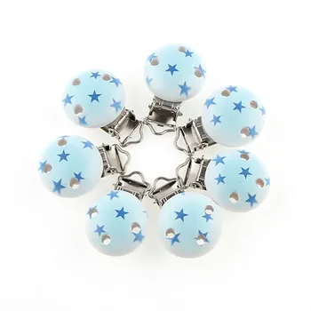 Handmade 5pcs/lot Wooden Child Nipple Funny Pacifier Blue Star Pattern Baby Pacifier Clips Holders Pacifier Clasps
Handmade 5pcs/lot Wooden Child Nipple Funny Pacifier Blue Star Pattern Baby Pacifier Clips Holders Pacifier Clasps