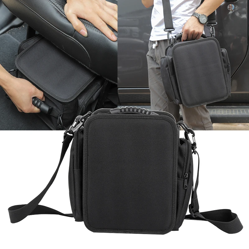 for Jeep Wrangler JL 2018+ Rear Seat Storage Bag Portable Storages Tool Kits Car Interior Accessories Black ABS+Oxford Cloth
for Jeep Wrangler JL 2018+ Rear Seat Storage Bag Portable Storages Tool Kits Car Interior Accessories Black ABS+Oxford Cloth