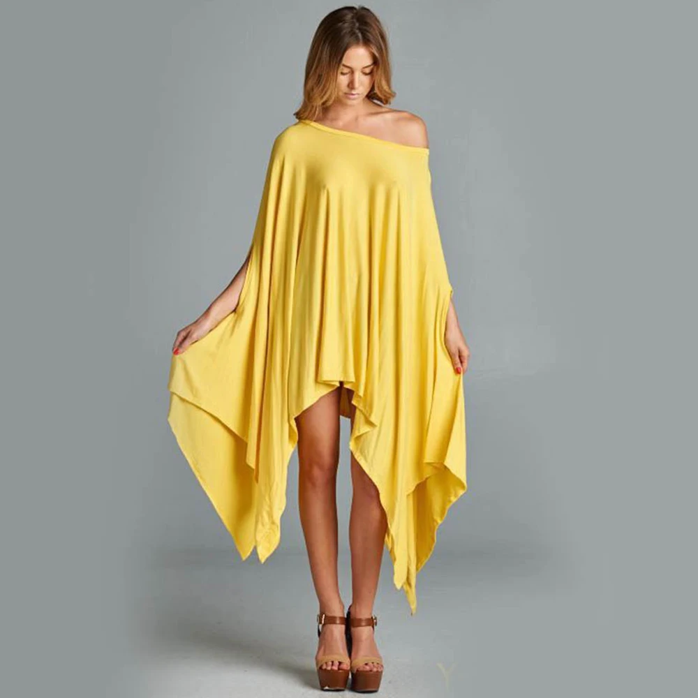 Women's Summer Dress O-Neck Asymmetric Batwing Sleeve Solid Sundress 2018 3XL Plus Size Sexy Red Ladies Dresses Mini Vestidos
Women's Summer Dress O-Neck Asymmetric Batwing Sleeve Solid Sundress 2018 3XL Plus Size Sexy Red Ladies Dresses Mini Vestidos