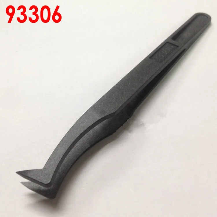 1PCS New Anti-static Plastic Tweezer Heat Resistant Repair Tool Portable Black Straight Bend 93306 Tweezer
1PCS New Anti-static Plastic Tweezer Heat Resistant Repair Tool Portable Black Straight Bend 93306 Tweezer
