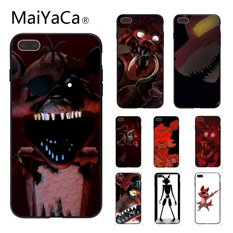 MaiYaCa Funny Fnaf Plush Foxy Soft Customized Pictures Phone Case For iphone 6 6s 6plus 6S plus 7 7plus 8 8plus 5 5s 5C Case
MaiYaCa Funny Fnaf Plush Foxy Soft Customized Pictures Phone Case For iphone 6 6s 6plus 6S plus 7 7plus 8 8plus 5 5s 5C Case