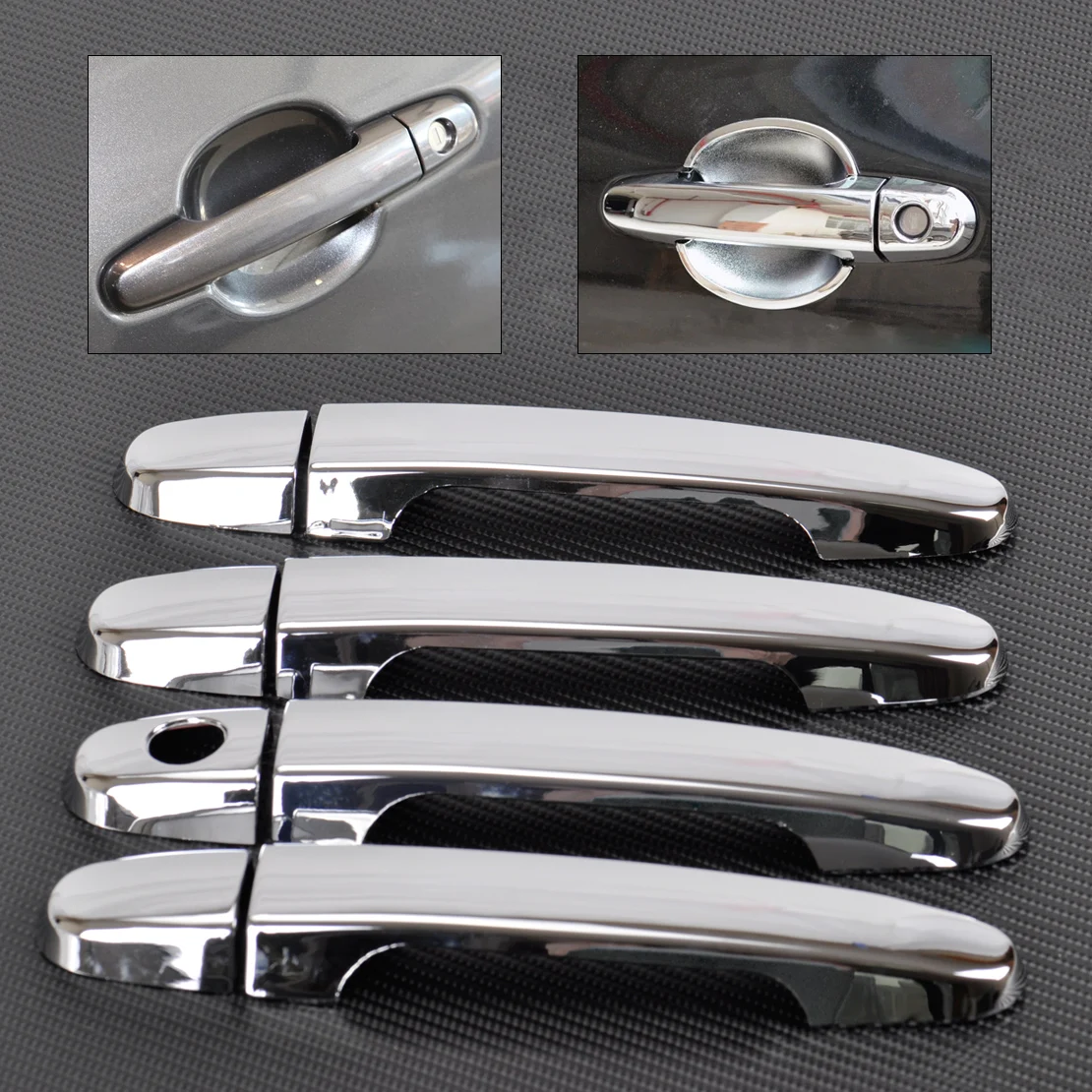 beler ABS Chrome Outer Door Handle Cover Trim for Toyota Corolla Matrix Solara RAV4 Camry Yaris Prius Highlander For Scion XA TC
beler ABS Chrome Outer Door Handle Cover Trim for Toyota Corolla Matrix Solara RAV4 Camry Yaris Prius Highlander For Scion XA TC