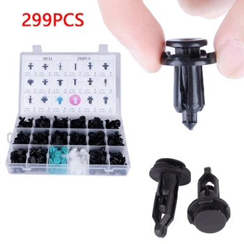 Dewtreetal 18 Sizes 299pcs Car Door Panel Fastener Clips Mixed Plastic Auto Bumper Fender Fixed Rivet Retainer Car Styling
Dewtreetal 18 Sizes 299pcs Car Door Panel Fastener Clips Mixed Plastic Auto Bumper Fender Fixed Rivet Retainer Car Styling