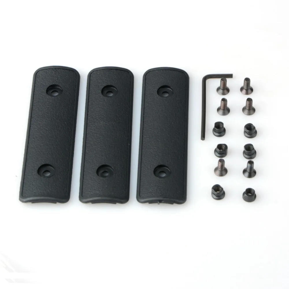 3Pcs/Set Tactical 4" Keymod Rail Handguard Panel Cover Key Mod Protectors Polymer Hunting Accessory for Airsoft
3Pcs/Set Tactical 4" Keymod Rail Handguard Panel Cover Key Mod Protectors Polymer Hunting Accessory for Airsoft