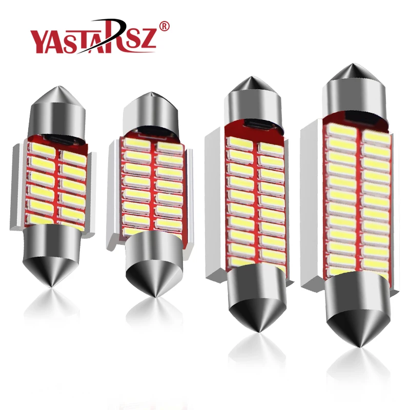 Festoon 31mm 36mm 39mm 42mm LED Bulb C5W C10W Super Bright 4014 SMD Canbus Error Free Auto Interior Doom Lamp Car Styling Light 
Festoon 31mm 36mm 39mm 42mm LED Bulb C5W C10W Super Bright 4014 SMD Canbus Error Free Auto Interior Doom Lamp Car Styling Light