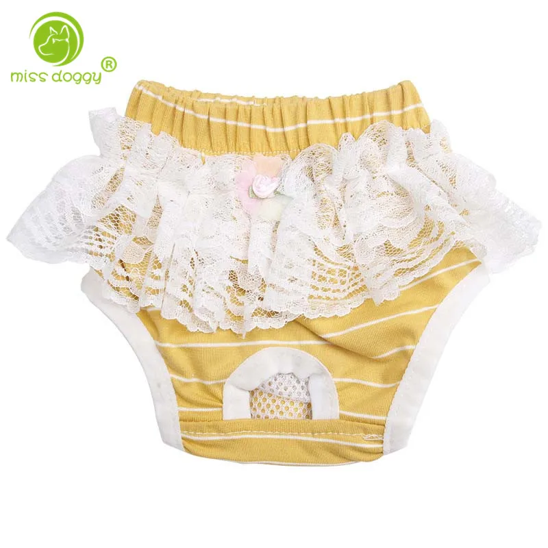 New Arrival Classic Striped Pet Dog Pants High Quality Breathable Shorts for Small Dogs Princess Lace Edge Puppy Underwear 10E
New Arrival Classic Striped Pet Dog Pants High Quality Breathable Shorts for Small Dogs Princess Lace Edge Puppy Underwear 10E