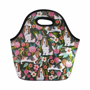 ThiKin Insulated Lunch Bag Basset Hound Print Thermal Lunch Bag for Women Kids Boys Girls Meals Sacola Fashion Picnic Bag
ThiKin Insulated Lunch Bag Basset Hound Print Thermal Lunch Bag for Women Kids Boys Girls Meals Sacola Fashion Picnic Bag