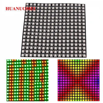 DC5V 16*16 Pixels WS2812 Digital Flexible LED Panel Programmed Panel Screen Individually Addressable Full Color Display Board
DC5V 16*16 Pixels WS2812 Digital Flexible LED Panel Programmed Panel Screen Individually Addressable Full Color Display Board