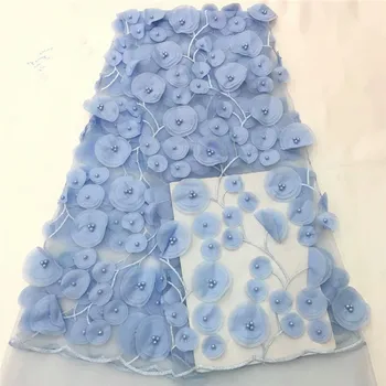 Hot Sale 3D African Flower Embroidered Tulle Lace Fabric, Beads African Lace Fabric 2018 High Quality Lace Blue Color rof65-752
Hot Sale 3D African Flower Embroidered Tulle Lace Fabric, Beads African Lace Fabric 2018 High Quality Lace Blue Color rof65-752
