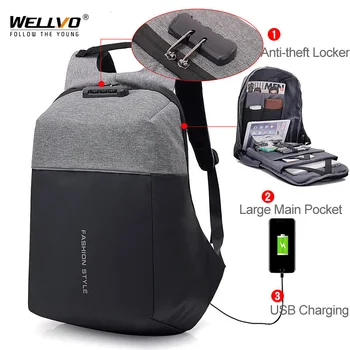 2020 Password Lock Anti-theft Backpack Campus Student Waterproof shockproof Laptop Backpack School Bag Mens Travel Bag XA142ZC
2020 Password Lock Anti-theft Backpack Campus Student Waterproof shockproof Laptop Backpack School Bag Mens Travel Bag XA142ZC