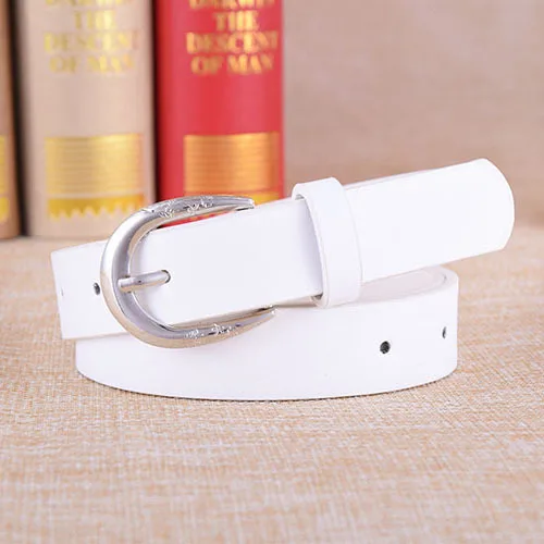 Fashion pattern alloy buckle ladies fashion pattern alloy buckle belt simple Korean white needle buckle belt JQ
Fashion pattern alloy buckle ladies fashion pattern alloy buckle belt simple Korean white needle buckle belt JQ