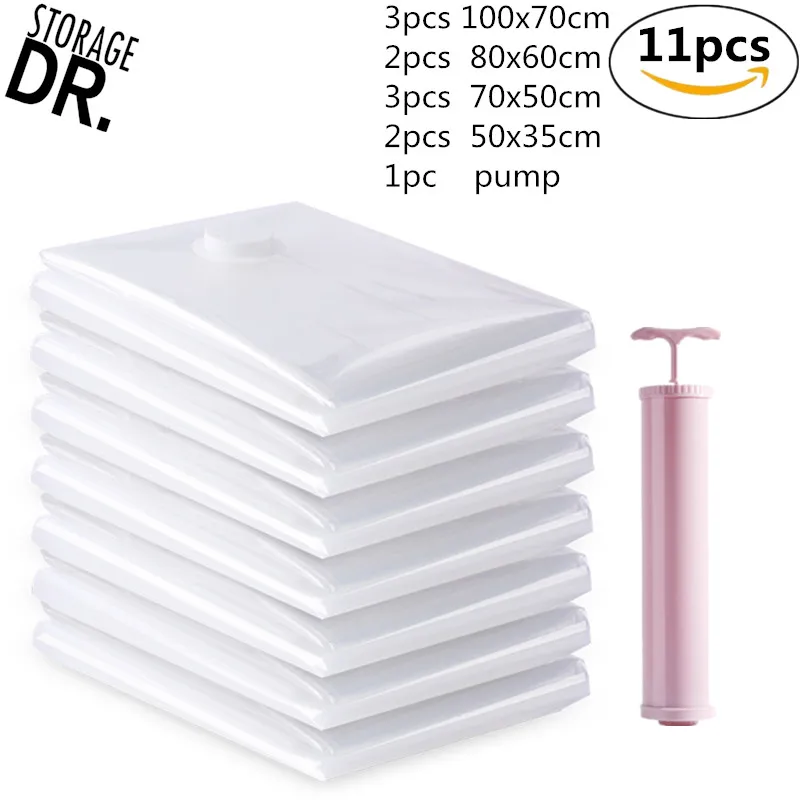 Hot Offer Vacuum Storage Bags Space Saver for Clothes Pillows Blanket Clear Poly Compression Transparent Bag Suitcase Organizer
Hot Offer Vacuum Storage Bags Space Saver for Clothes Pillows Blanket Clear Poly Compression Transparent Bag Suitcase Organizer