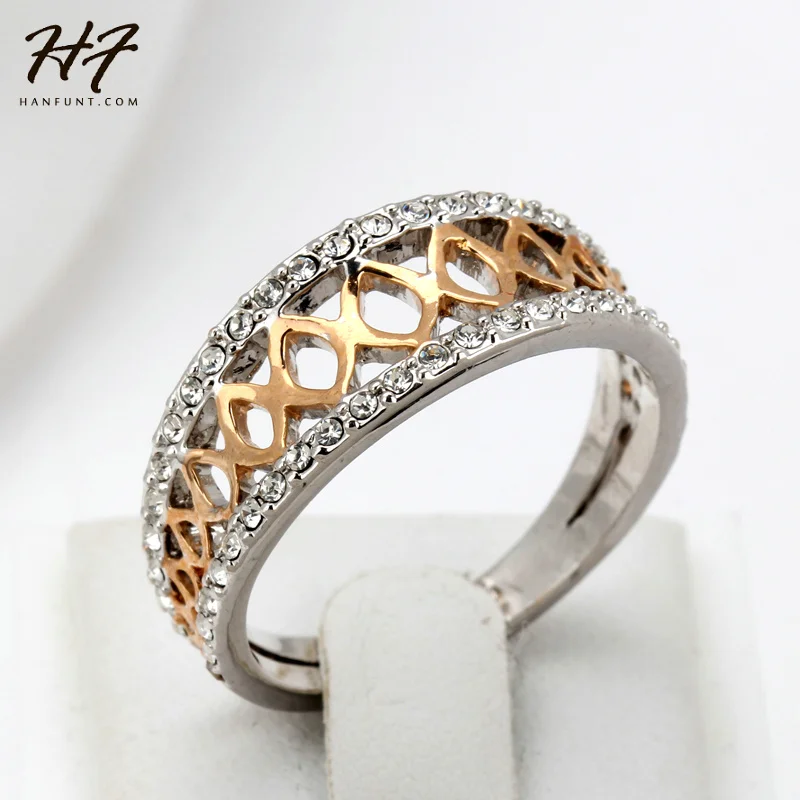 Top Quality Hollowed-out Double Color Sliver ColorFashion Ring Austrian Crystals Full Sizes HotSale R452
Top Quality Hollowed-out Double Color Sliver ColorFashion Ring Austrian Crystals Full Sizes HotSale R452