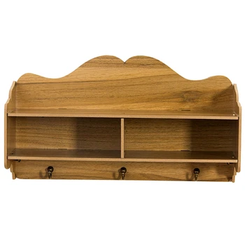 Wall-Hung Type Wooden Decorative Wall Shelf Sundries Storage Hanger Organizer Key Rack Wood Wall Shelf New Diy
Wall-Hung Type Wooden Decorative Wall Shelf Sundries Storage Hanger Organizer Key Rack Wood Wall Shelf New Diy