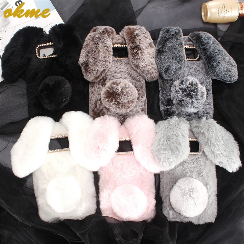 Winter Warm Phone Case for Samsung Galaxy S8 S9 S10 plus S10 S10E Case 3D Rabbit Ears Furry fluffy Fur Cover S6 S7 edge Cases
Winter Warm Phone Case for Samsung Galaxy S8 S9 S10 plus S10 S10E Case 3D Rabbit Ears Furry fluffy Fur Cover S6 S7 edge Cases